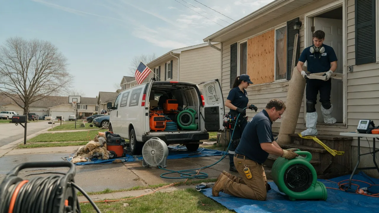 Water Damage Restoration in Hawks, MI near me